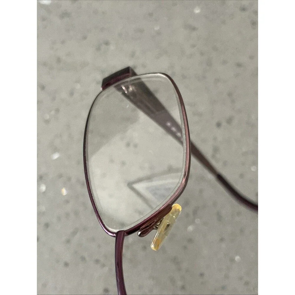 LIZ Claiborne L322 UU6 EYEGLASSES FRAMES ONLY 52-18-135 full rim purple red